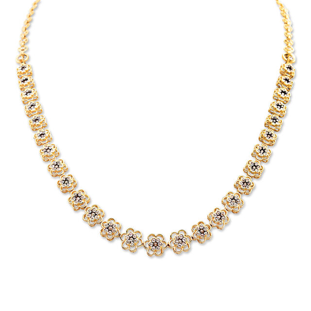 Floral Whispers Diamond Necklace,,hi-res 