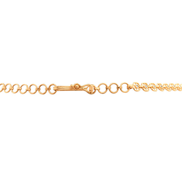 Elegant Gold and Diamond Dangler Necklace,,hi-res