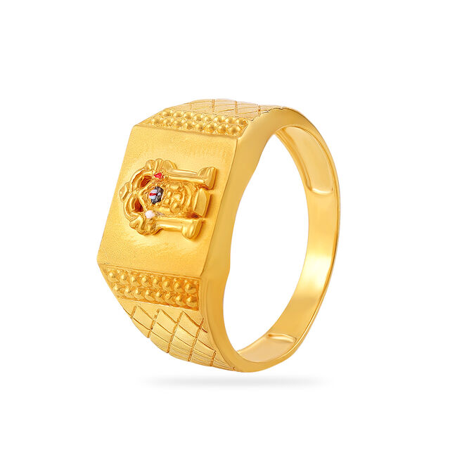 Tanishq Gold Finger Ring