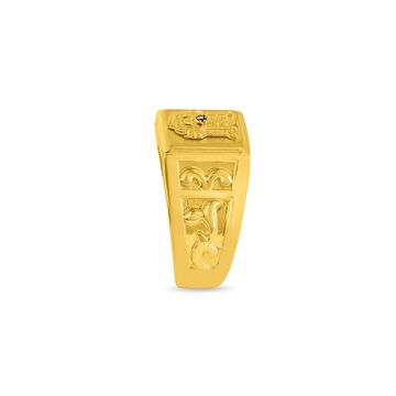 Intricate Lord Balaji Signet Ring