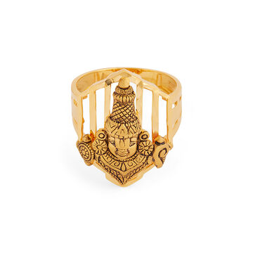 Tanishq 22KT Gold Finger Ring for Women