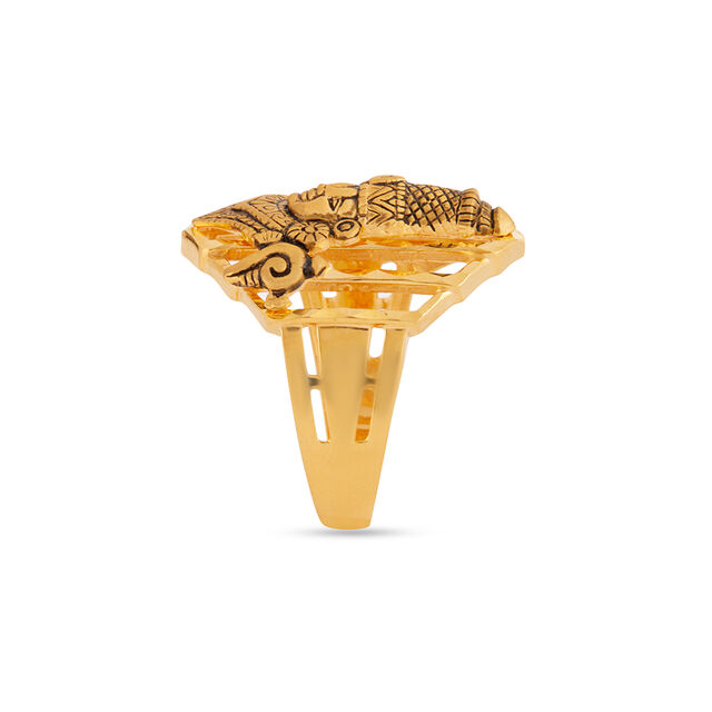 Tanishq 22KT  Gold Finger Ring  for Men 3