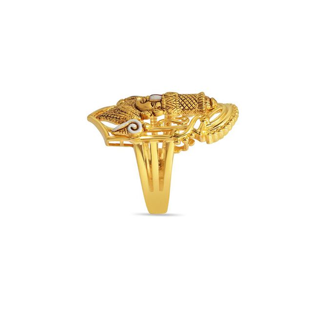 Tanishq 22 Karat Gold Finger Ring 