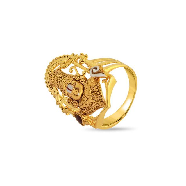 Tanishq 22 Karat Gold Finger Ring 2