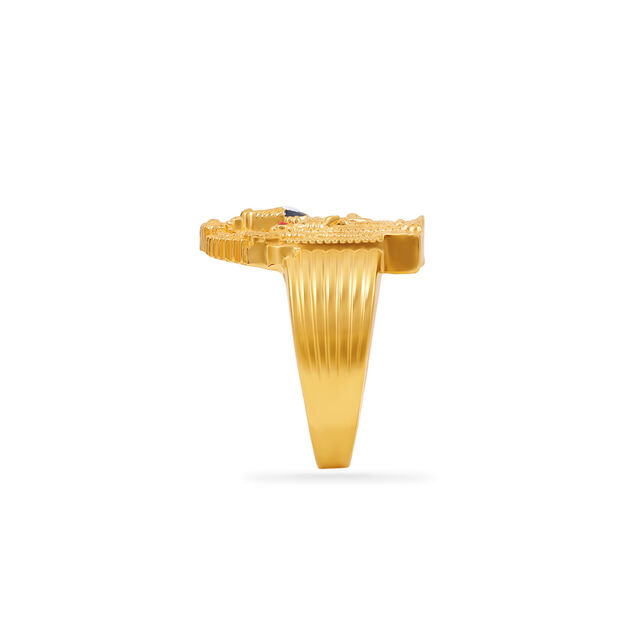 Tanishq 22KT Gold Finger Ring for Women