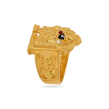 Tanishq 22 Karat Gold Finger Ring for Men