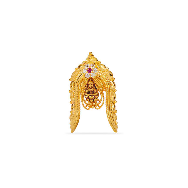 Tanishq 22 Karat Gold Finger Ring for Women