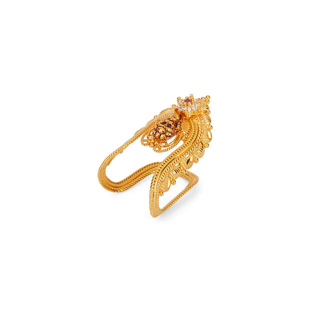 Tanishq 22 Karat Gold Finger Ring for Women