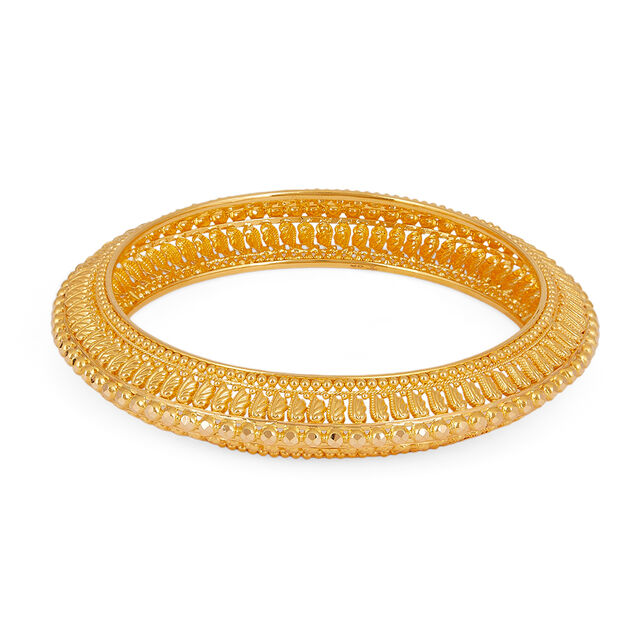 Tanishq 22KT Gold Bangle for Women 