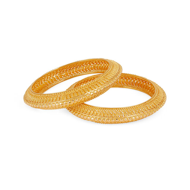 Tanishq 22KT Gold Bangle for Women 3