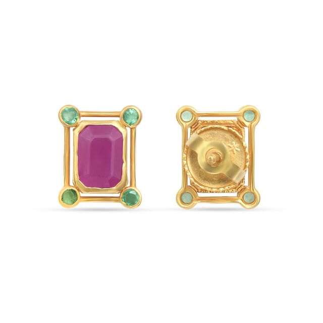 Tanishq 22KT Gold Earrings 4
