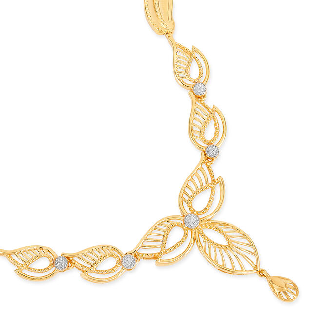 Tanishq 22KT Gold Necklace for Women 3