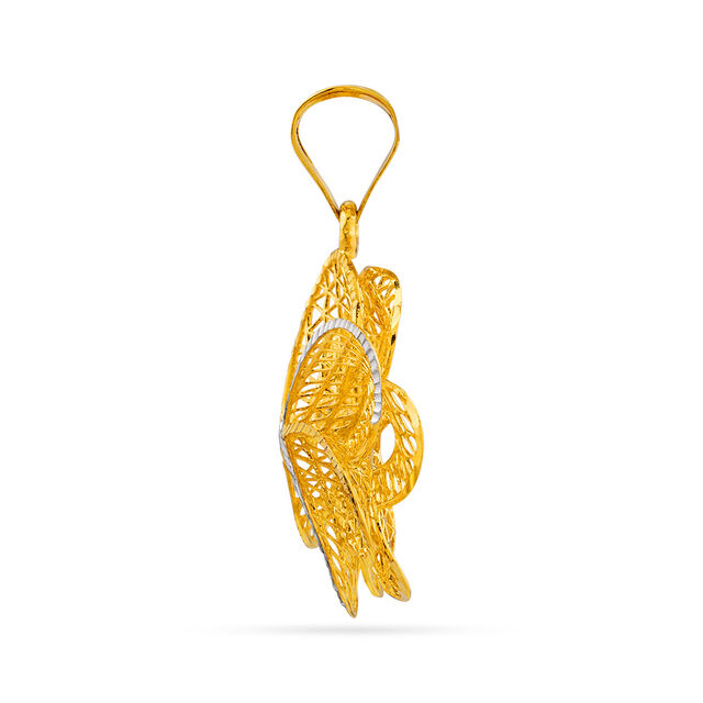 Tanishq 22 Karat Gold Pendant for Women 2