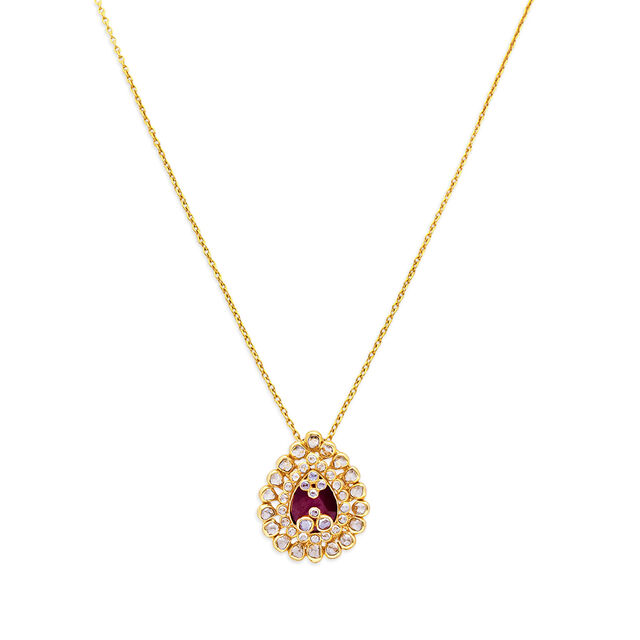 Teardrop Pendant Necklace,,hi-res 