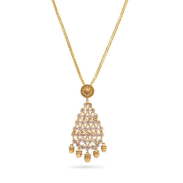 Teardrop Pendant Cluster Necklace,,hi-res 