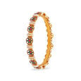 Regal Bloom Gold Bangle,,hi-res 2