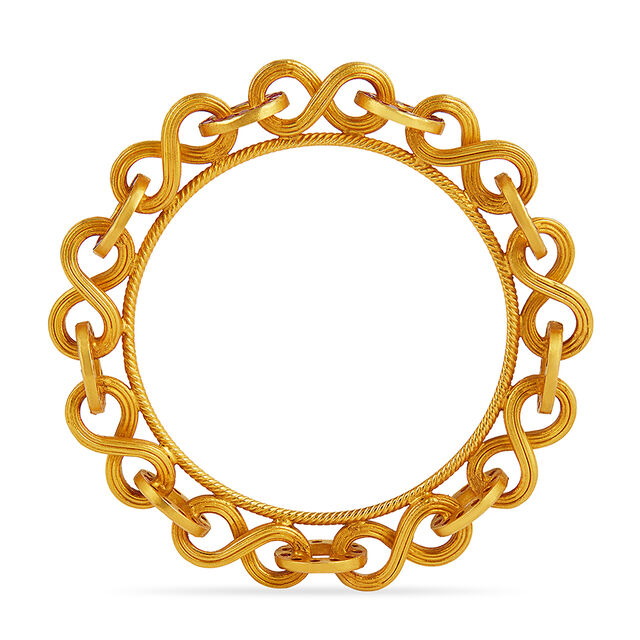 Tanishq 22KT Gold Bangle for Unisex 5