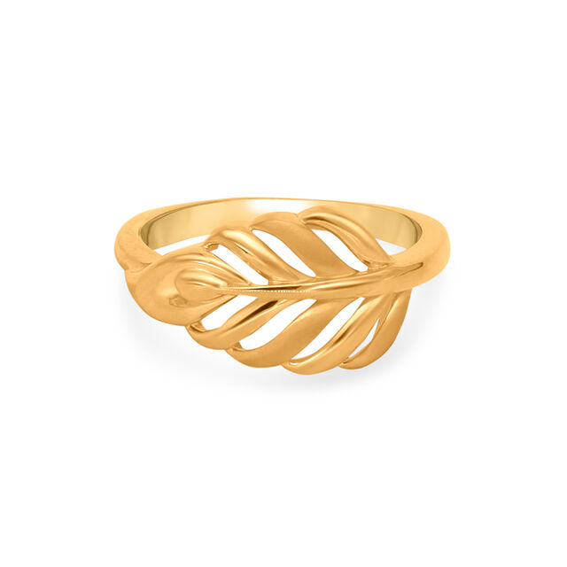 Tanishq 22 Karat Gold Finger Ring for Women