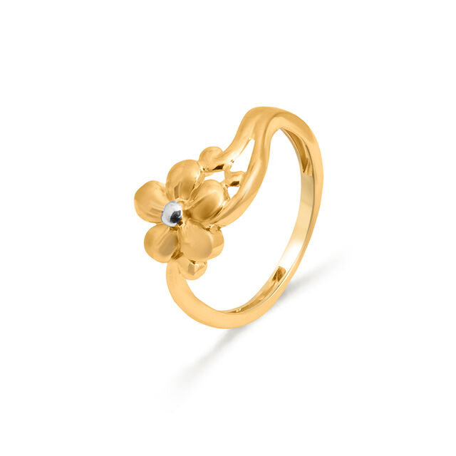 Tanishq 22 Karat Gold Finger Ring for Women 2