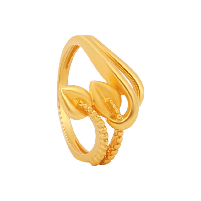 Tanishq 22 KT Gold Finger Ring for Women