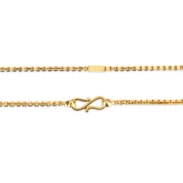 Tanishq 22 Karat Gold Chain for Women 4