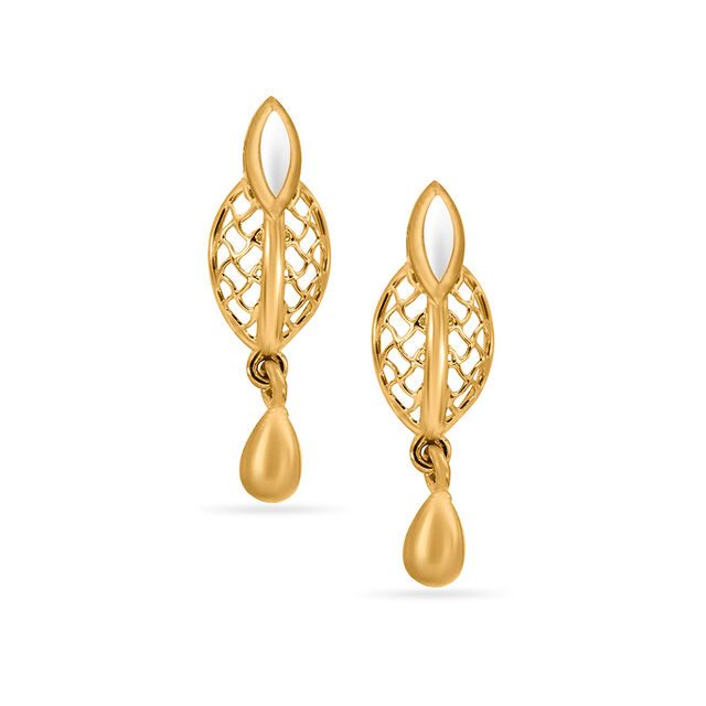 Tanishq Gold Earrings 