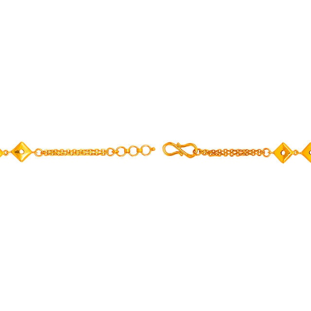 Tanishq 22 Karat Gold Bracelet for Women