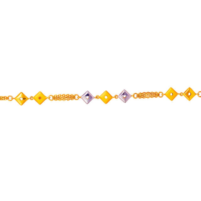 Tanishq 22 Karat Gold Bracelet for Women