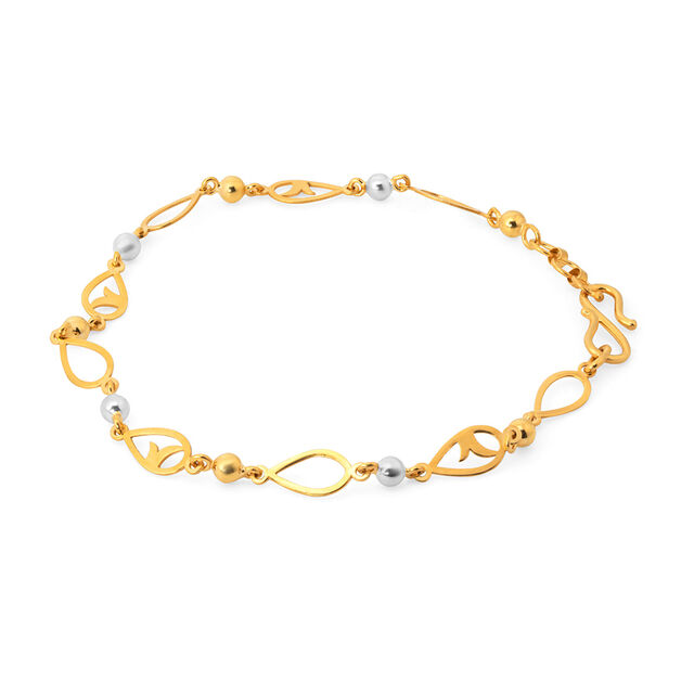 Tanishq 22 Karat Gold Bracelet for Women 