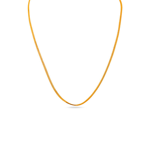 Tanishq 22KT Gold Chain for Women 