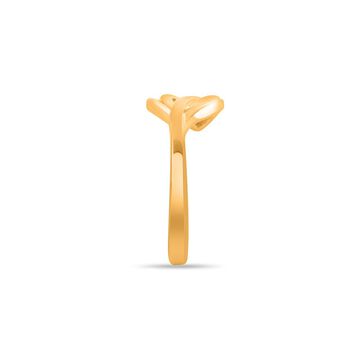 Infinity Twist Gold Ring