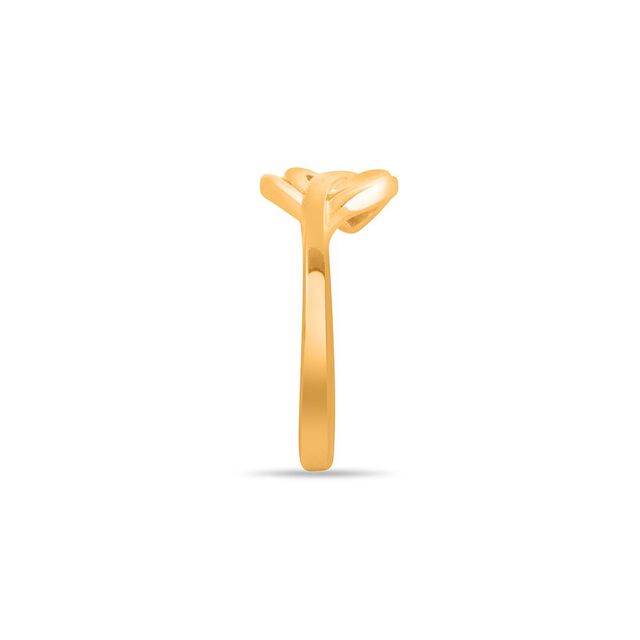 Infinity Twist Gold Ring,,hi-res