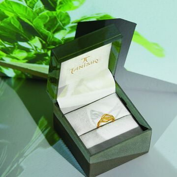 Infinity Twist Gold Ring