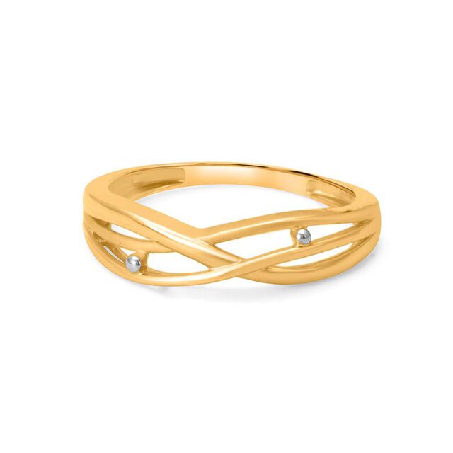 Tanishq 22 Karat Gold Finger Ring 2