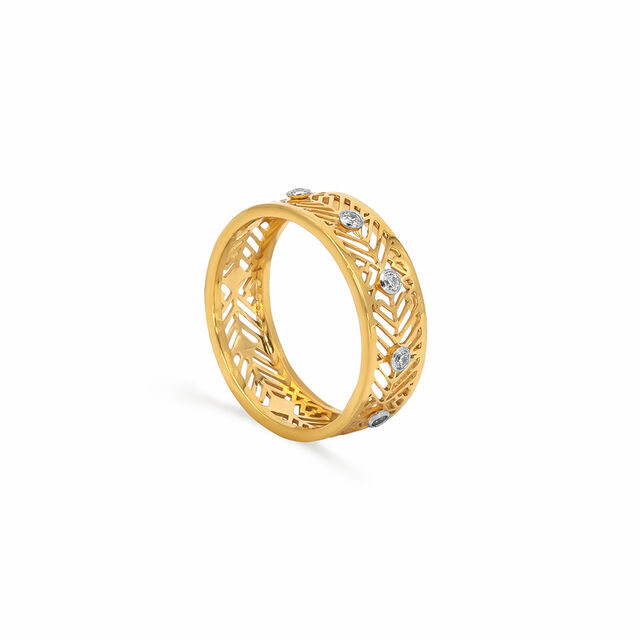 Tanishq 22 Karat Gold Finger Ring for Women