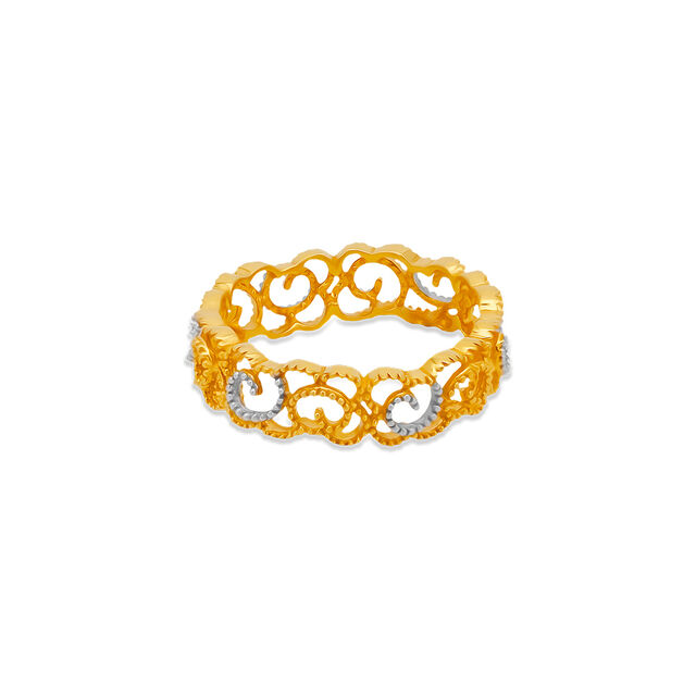 Tanishq 22 Karat Gold Finger Ring for Women