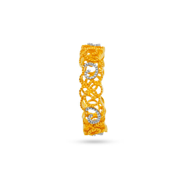 Tanishq 22 Karat Gold Finger Ring for Women
