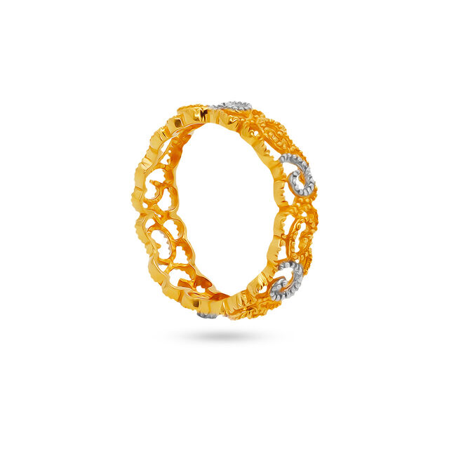 Tanishq 22 Karat Gold Finger Ring for Women