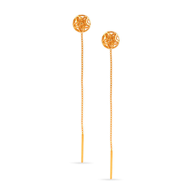 Tanishq Gold Earrings 