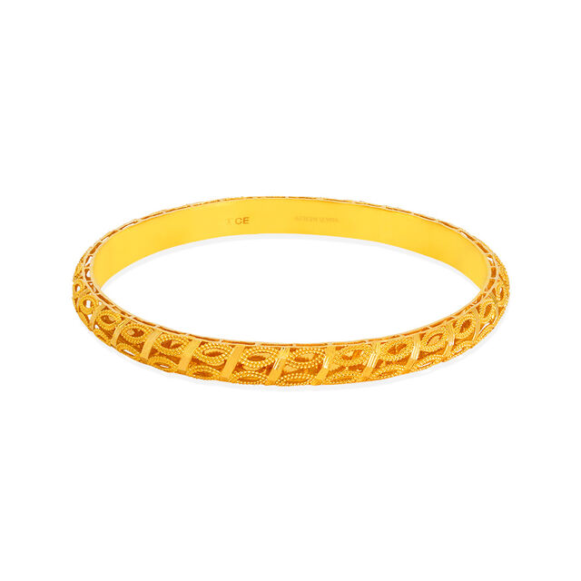 Tanishq 22 KT Gold Bangle for Women 2