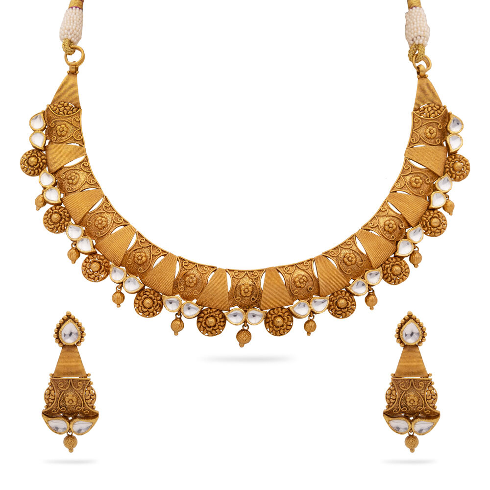Tanishq choker set price shop