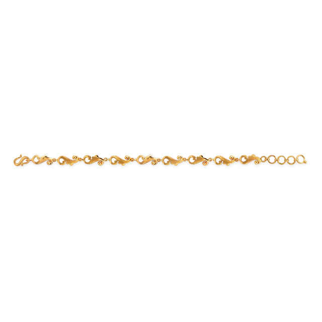 Tanishq 22 Karat Gold Bracelet for Women