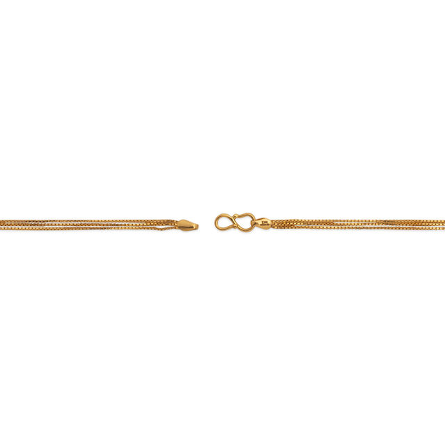 Three-Chain Gold Necklace,,hi-res 2