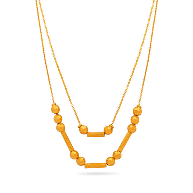 Contemporary Elements Gold Chain,,hi-res 