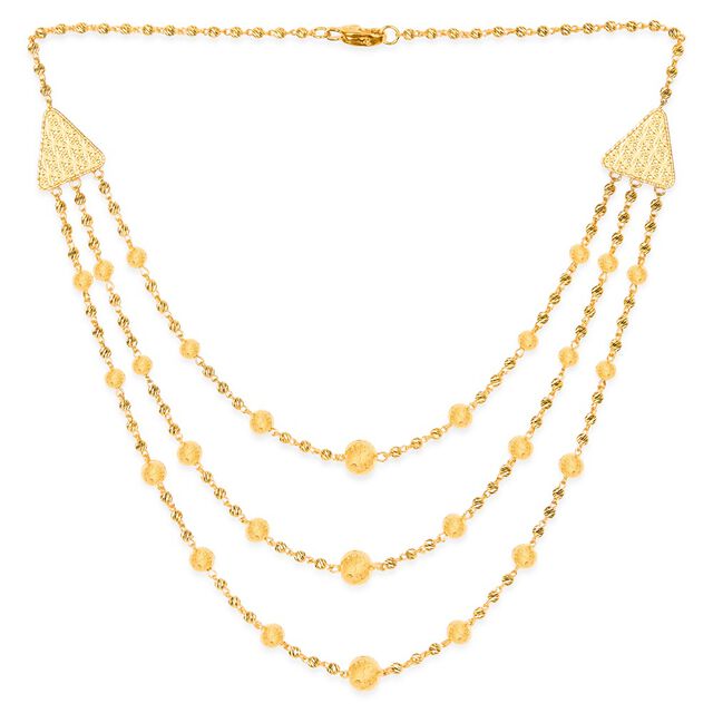 Tanishq 22KT Gold Chain for Women 