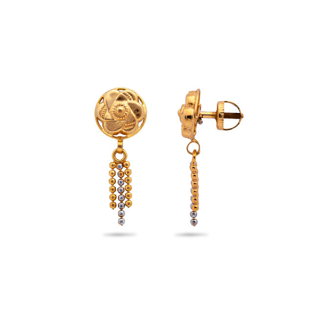Gilded Blossom Drop Earrings,,hi-res 2