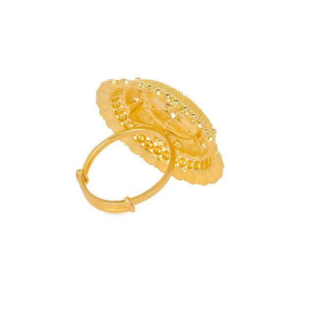 Tanishq 22KT Gold Finger Ring for Women 4