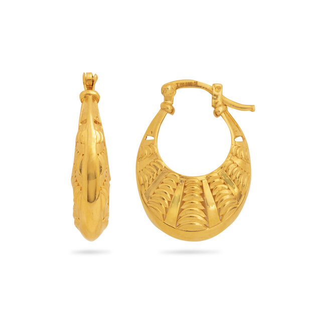 Celestial Crescent Earrings,,hi-res