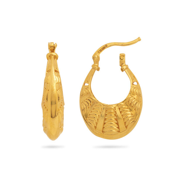 Celestial Crescent Earrings,,hi-res