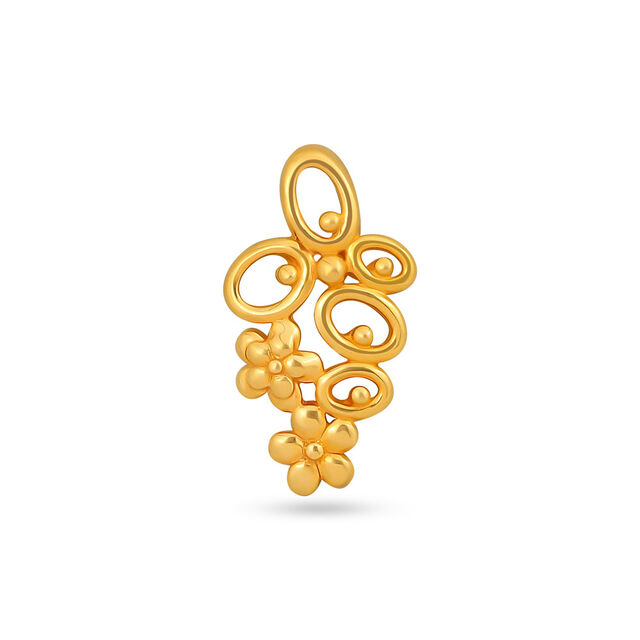 Golden Blossom Earrings
